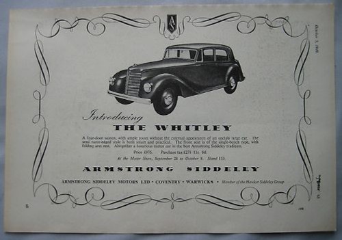 1949 armstrong siddeley - 1949,
