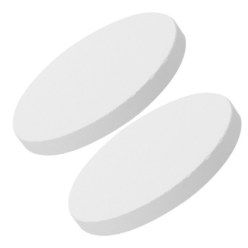 2pcs white ceramic kiln - 2pcs, pads