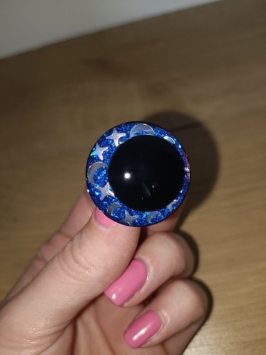 Hand painted 25mm sun - painted, moon