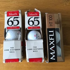 2 packs x 3 vintage Maxfli 65