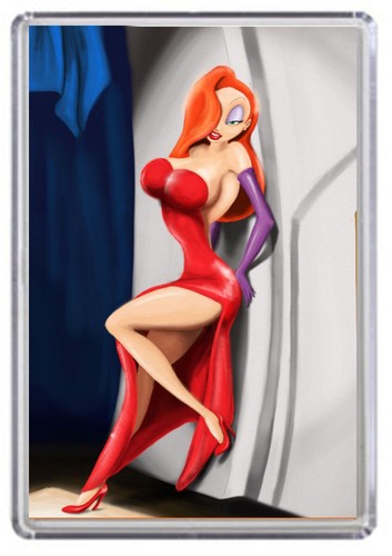 Jessica rabbit fridge - rabbit, magnet