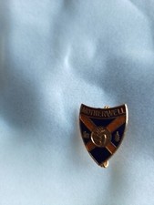 VINTAGE ENAMEL BADGE -