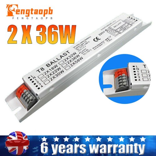 240v 2x36w lamp - 2x36w, electronic