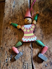 Vintage Austrian Wooden Pull