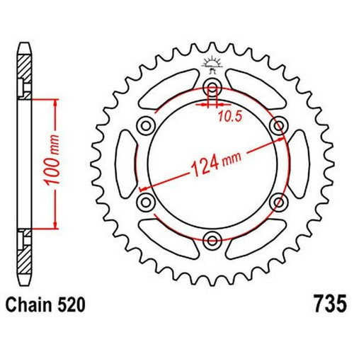 Crown z44 520 black - 520, d.int.