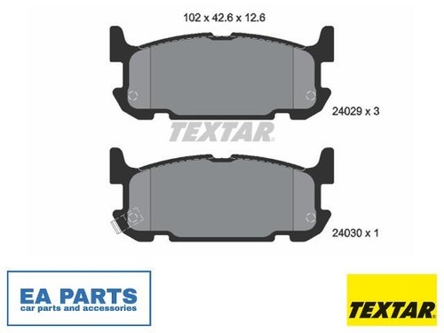 Brake pad set - brake,
