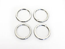 4x Exhaust Fibre Gaskets For Suzuki GS 550 E 1977-1981