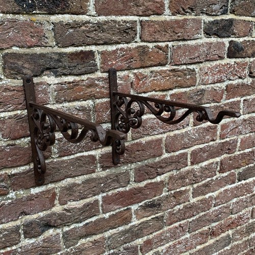 Hanging basket brackets - hanging,