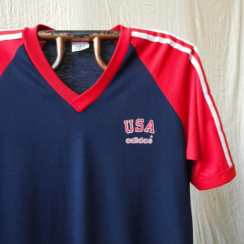 Vintage 80s adidas neck - vintage,