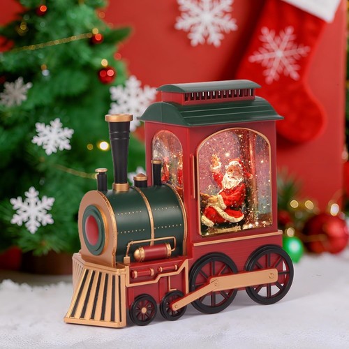 Musical led train snow - snow, globe