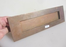 Large Vintage Brass Letterbox