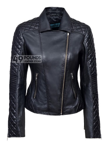 Ladies biker style - ladies, quilted