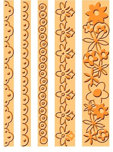 Cuttlebug embossing folder - embossing,