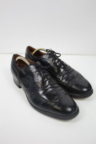 Church black leather brogue - leather,
