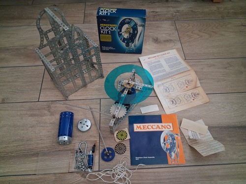 Vintage meccano clock - vintage, kit
