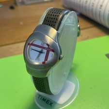 Ladies Lambretta Stainless Steel Watch Punched Leather Strap Milio Series New 🔋