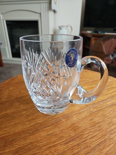 Tutbury crystal pint - tutbury,