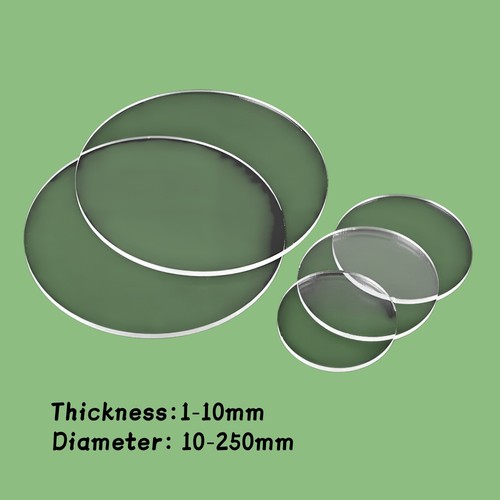 Transparent circles laser - circles, cut