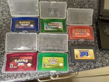 Nintendo Advance Sp With 5 Pokémon Games And Super Mario 3 And Zelda Minish Cap