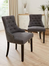 Pair of Warwick Fabric Dining