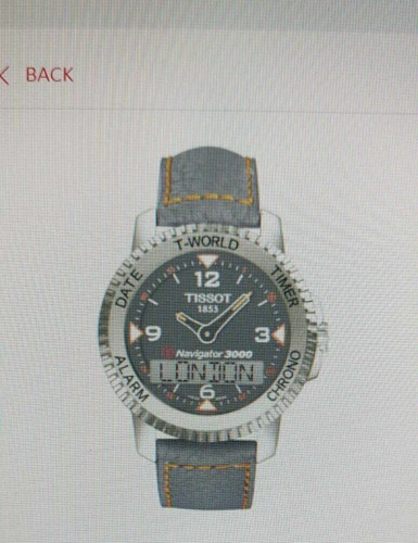 Set hands tissot - of,