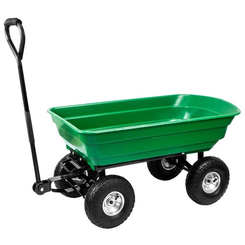 Tipping garden dump trolley - tipping,