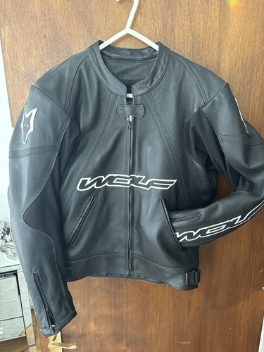 Motorbike jacket leather with - motorbike,