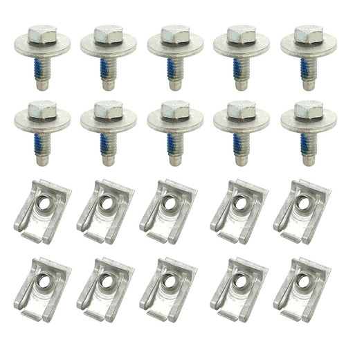 10pcs engine undertray - body, m6