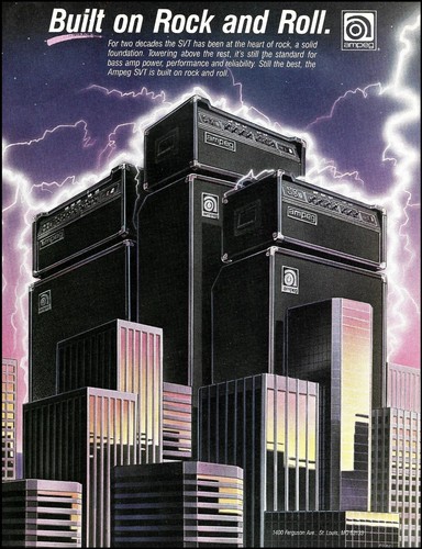 Ampeg svt series guitar - ampeg,