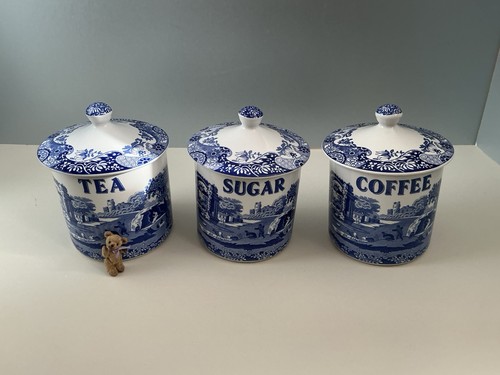 Spode blue italian - italian, coffee