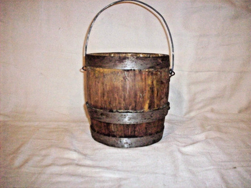 Antique primitive oak wood - primitive,