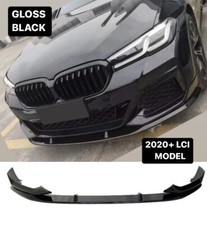 BMW 5 SERIES G30 2020+ FRONT SPLITTER LIP M PERFORMANCE GLOSS BLACK LCI FACELIFT
