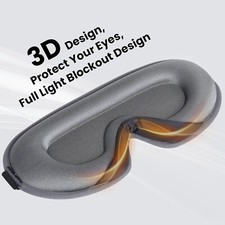 100% Blackout Sleep Mask for