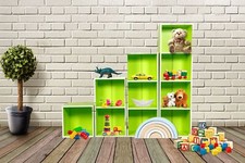 Wooden Storage Unit Cube 2 3 4