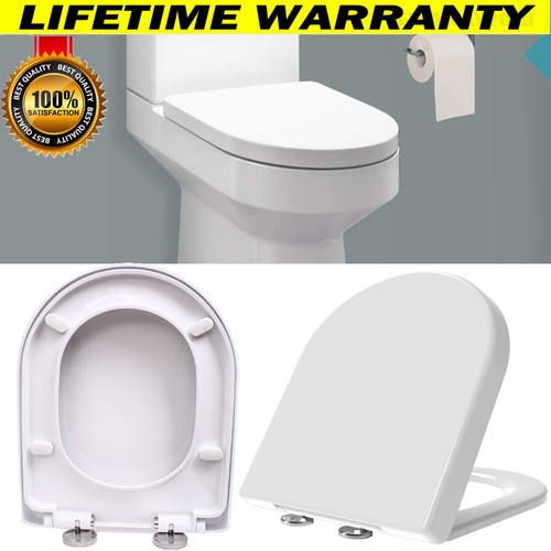 Toilet seat soft - seat, white