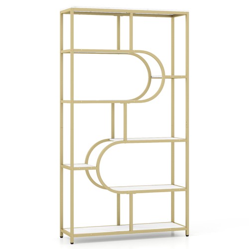 Costway tier bookshelf - costway, 8-tier