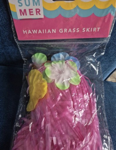 Hawaiian grass skirt fancy - skirt,
