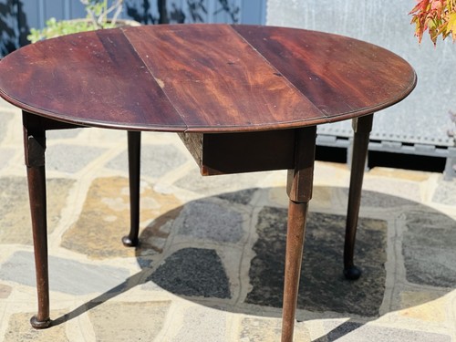Antique georgian mahogany drop - georgian,