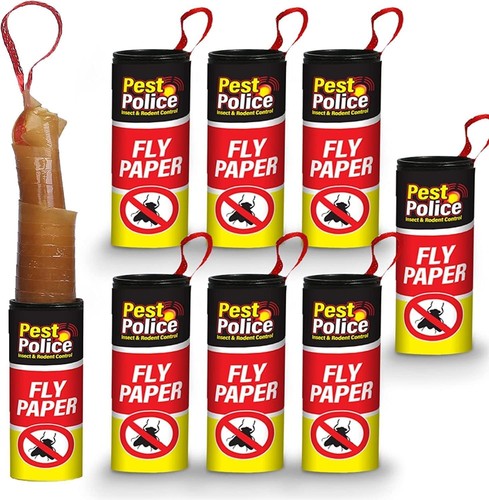 16pk fly catcher paper sticky - 16pk,