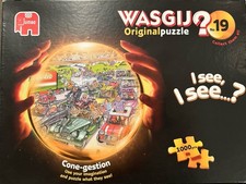 1000 Piece Wasgij Original 29 Puzzle By Jumbo. Used In Ex Con. COMPLETE