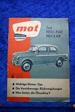Mot 12/60 (B) NSU Fiat Neckar