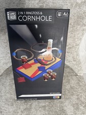 Brand New Sealed 2-in-1 Ring Toss & Cornhole Drinking Game