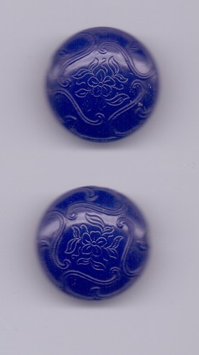 Antique glass buttons 19th - 2,