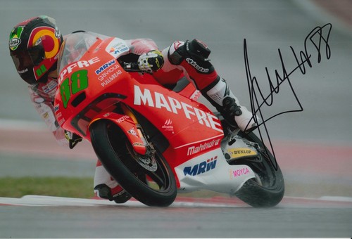 Jorge martin hand - signed, 12x8