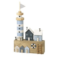 Wooden Seaside Town Nautical Decoration Bathroom Decoration Rustic Design Decor