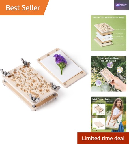 Compact 5x4 inch flower - 2.5x4,