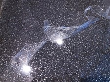 *SPECIAL OFFER*ONE BLACK GLITTER HIGH GLOSS FORMICA SHEETS 8 FT X 2 FT X 0.7  MM