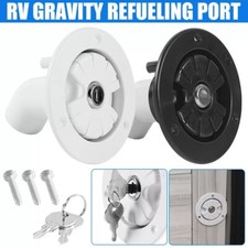 Car Fresh Water Lock Inlet Hatch RV Camper Filler Cap Tank For Motorhome Caravan