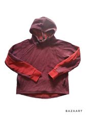Puma Cell Tech Fleece Ladies Cropped Training Hoodie UK12 red maroon Outdoors