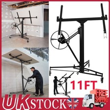 11FT 150lbs Heavy Duty Hoist Plaster Board Lifter Panel Sheet Lift Drywall Tools